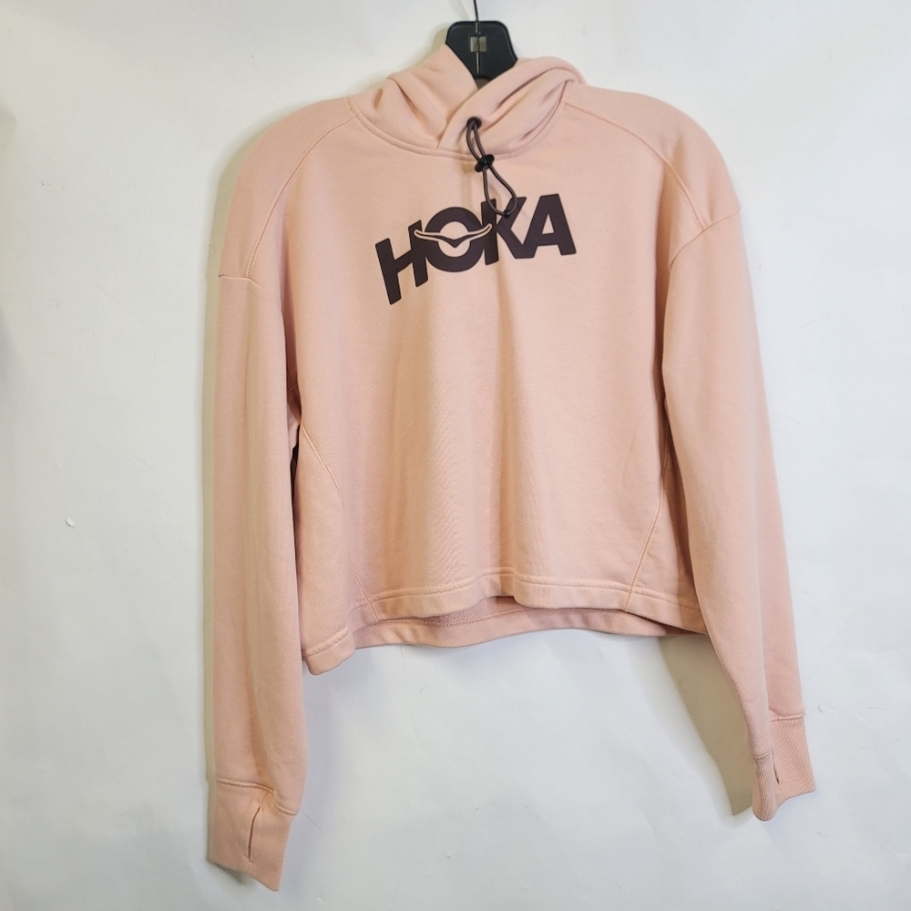 Hoka one one  cropped hoodie